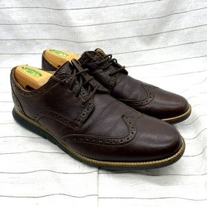 Cole Haan Brown Classic Leather Oxfords